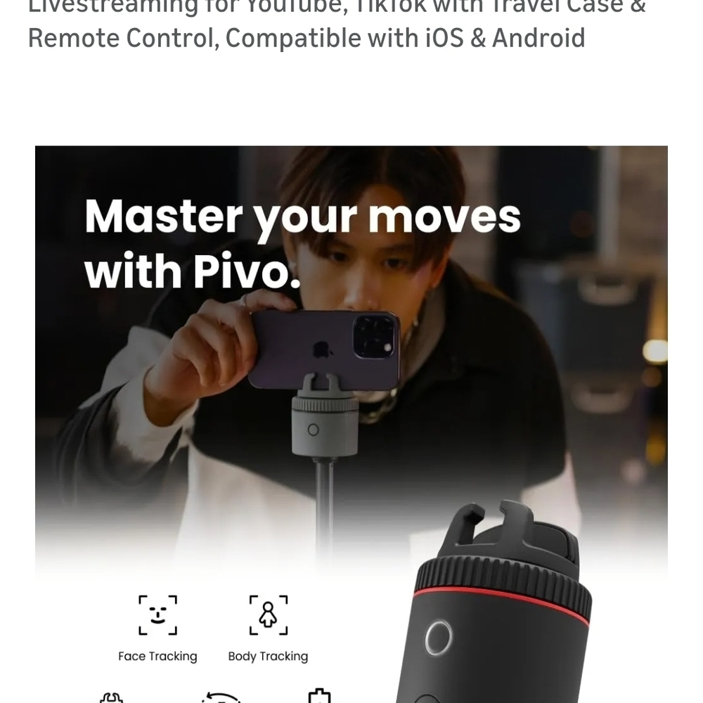 Pod Classic with Remote Control - Black - Picture 2 of 5